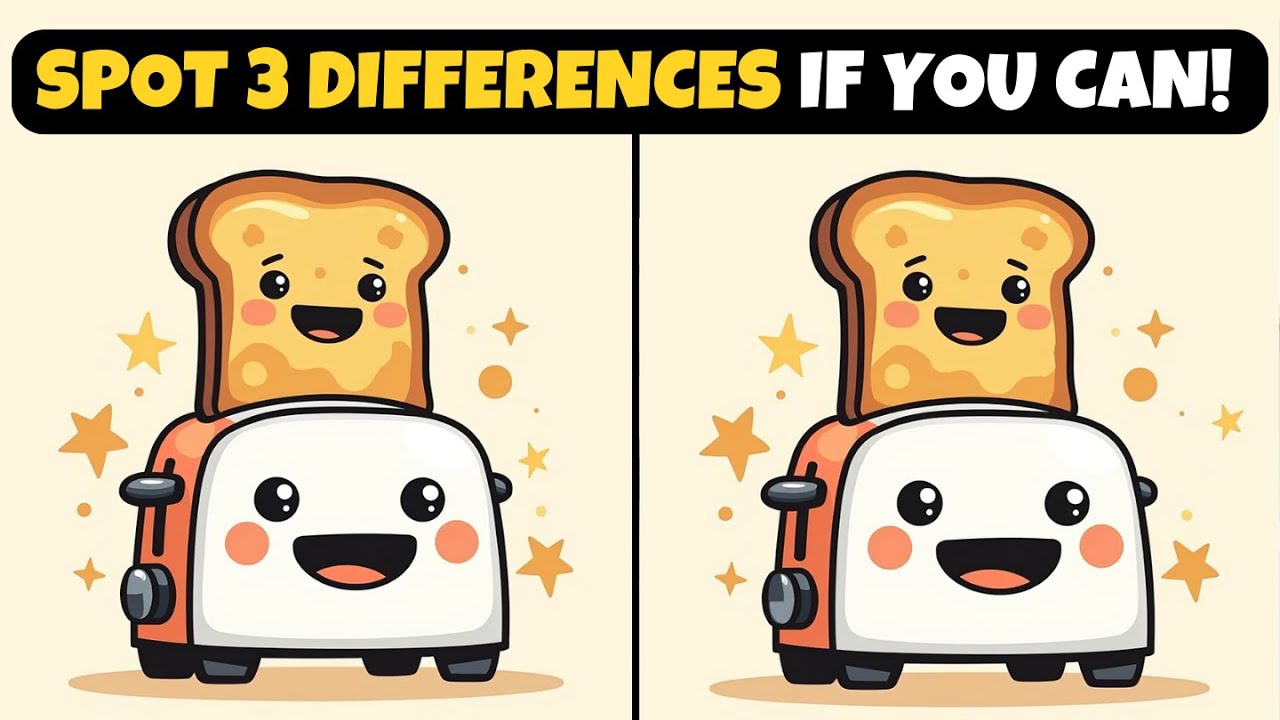 Spot 3 Differences: Super Tricky Edition! | Spot Squirrel 🐿️🧠