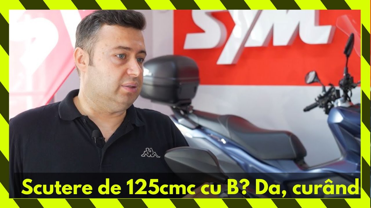 Unde găsești scutere de 125cmc pe care le vei putea conduce cu B