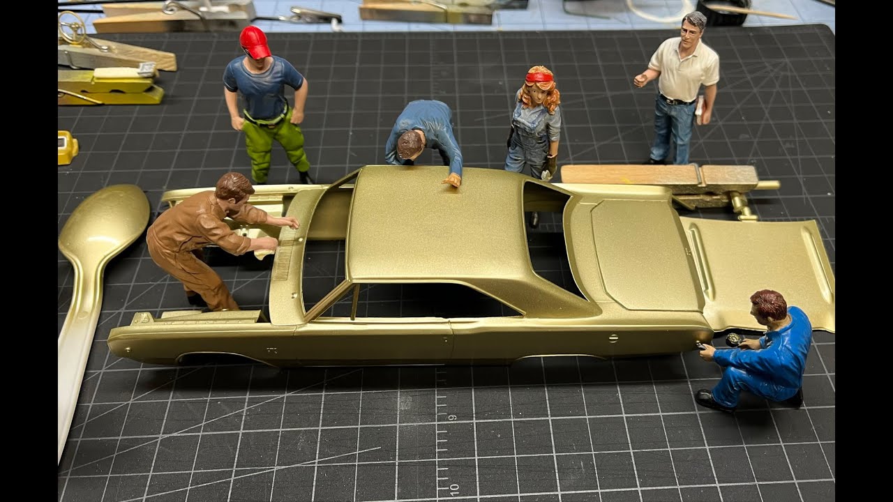 Revell 68 Dodge Dart HEMI 2n1 build update #4