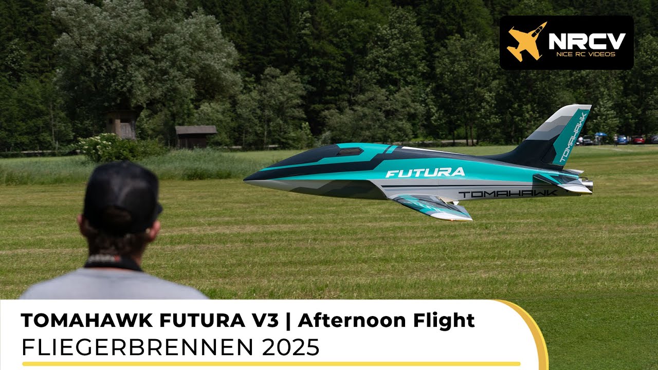 TOMAHAWK FUTURA V3 | Fliegerbrennen 2025 | JETI DS-24II | CHA-3512 Servos | JetCat P350 | Afternoon