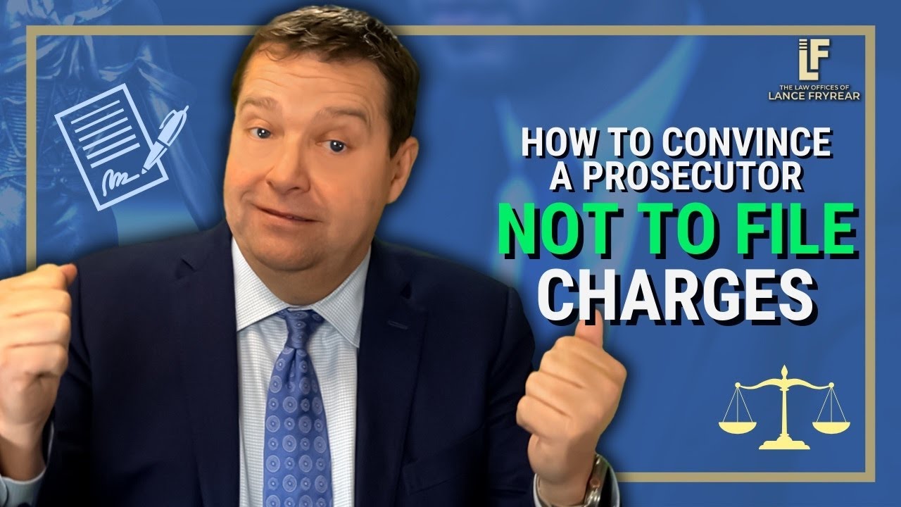Convince a Prosecutor Not to File Charges - Reasons They May Not | Washington State Attorney