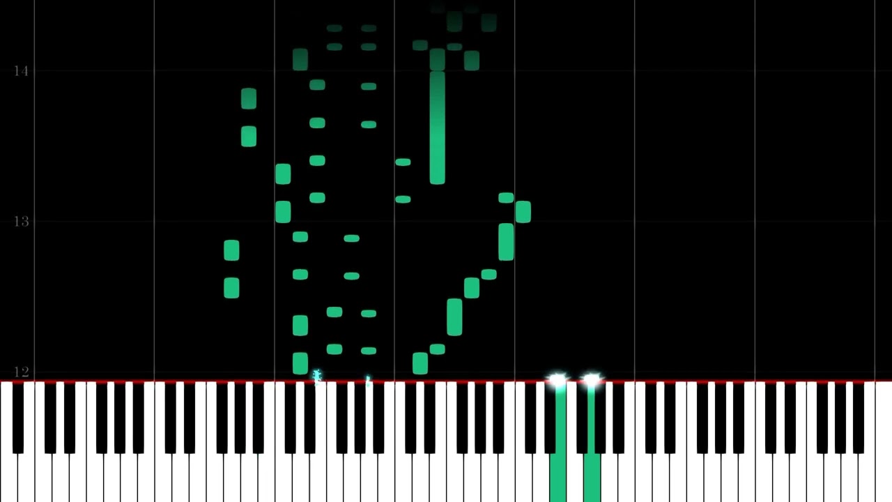 Lost Woods - The Legend of Zelda Ocarina of Time - midi Piano