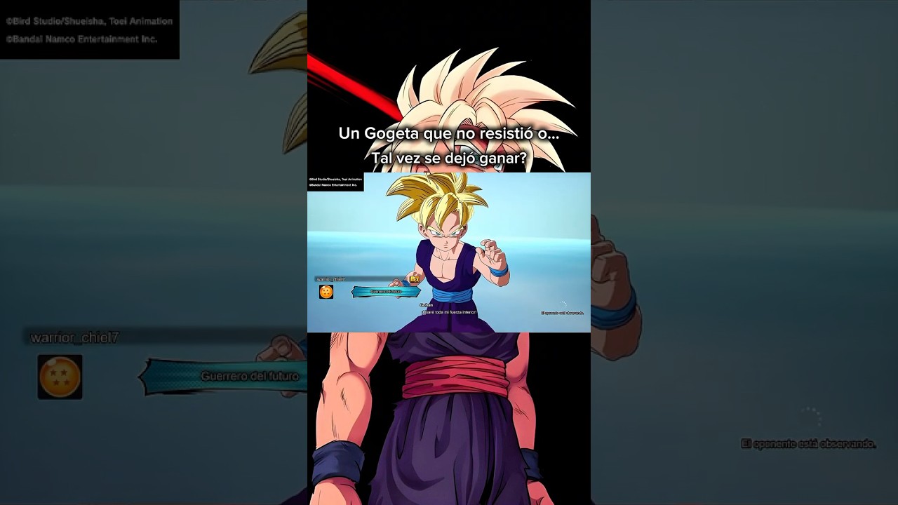 Jugando con Gohan adolescente en Dragon Ball:Sparking! Zero ‼️