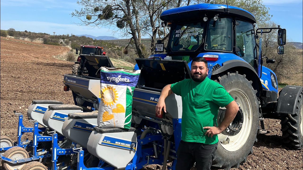 YENİ SEZON AYÇİÇEĞİ EKİMİ Uzun bir aradan sonra merhaba TR5.100 & PP400 KURAKLIK KAPIDA !!