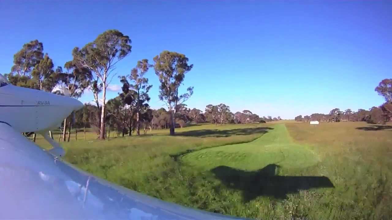 RV 9A Short Takeoff  and Landing on Grass