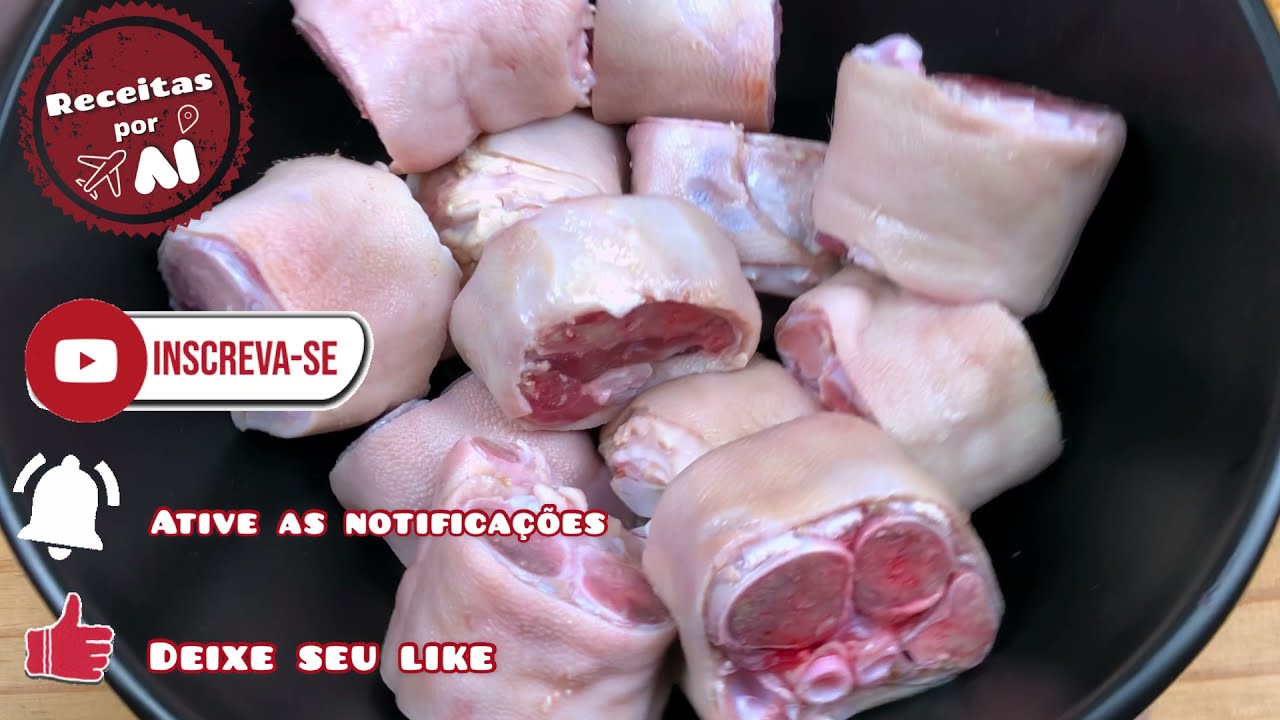 PEZINHO DE PORCO MAIS DELICIOSO DO MUNDO