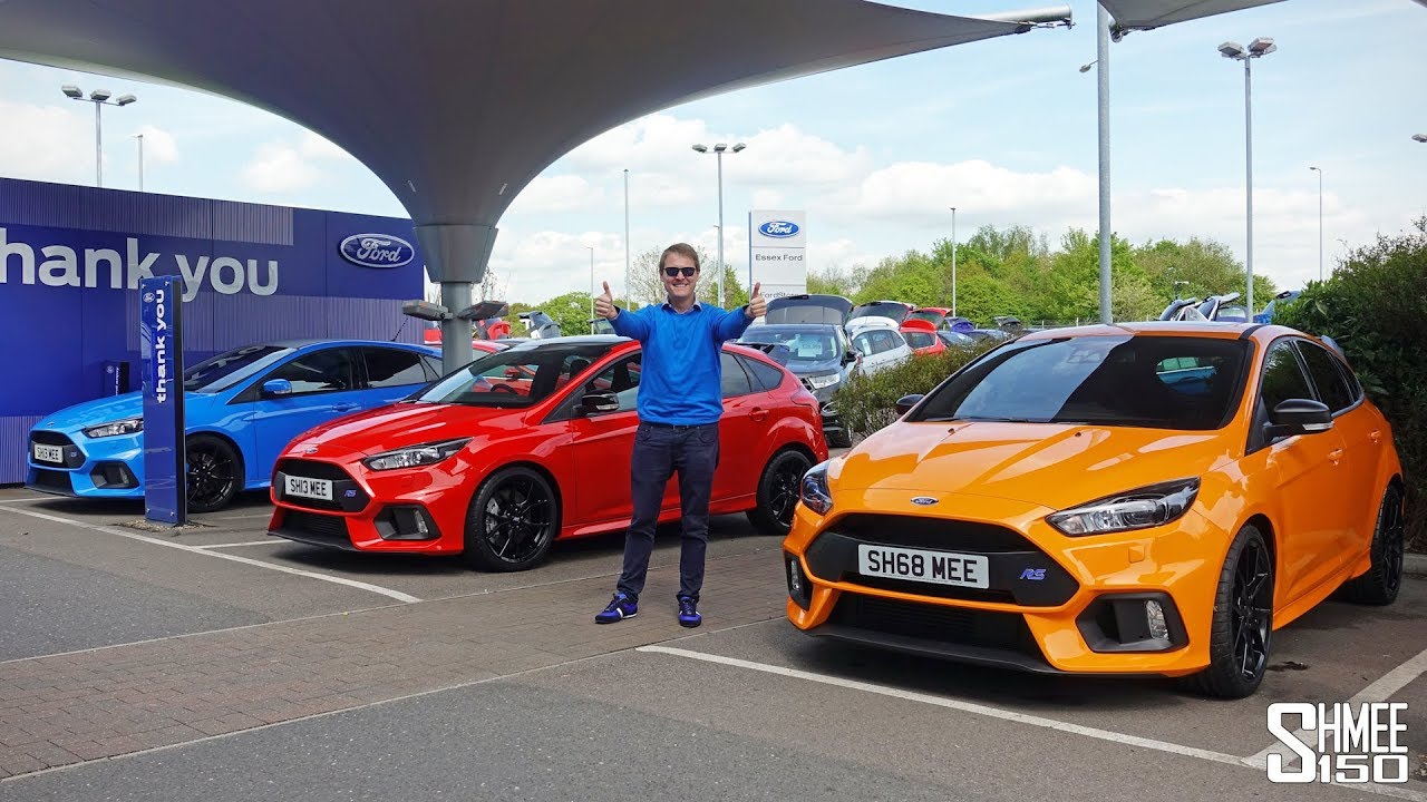 DOUBLE COLLECTION DAY! My New Focus RS Heritage and Red Editions