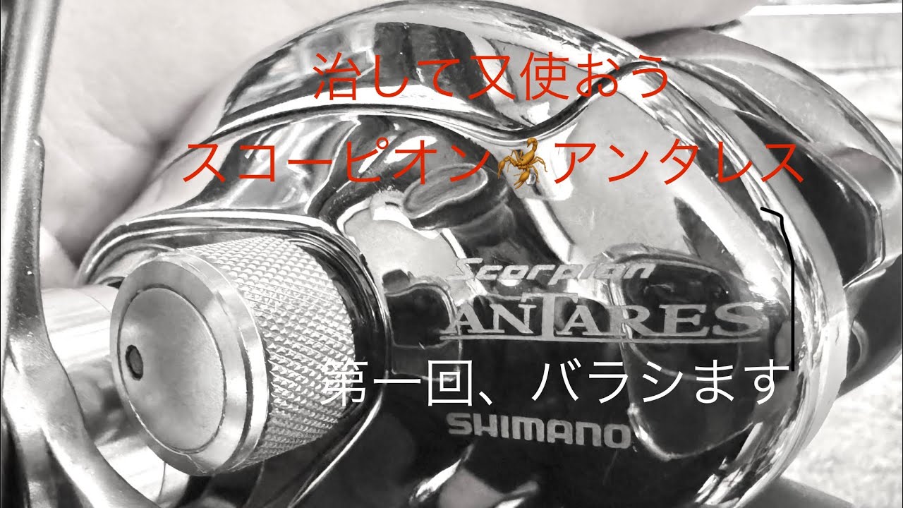 蘇生リールコレクション　スコーピオンアンタレス　第一回　バラシます