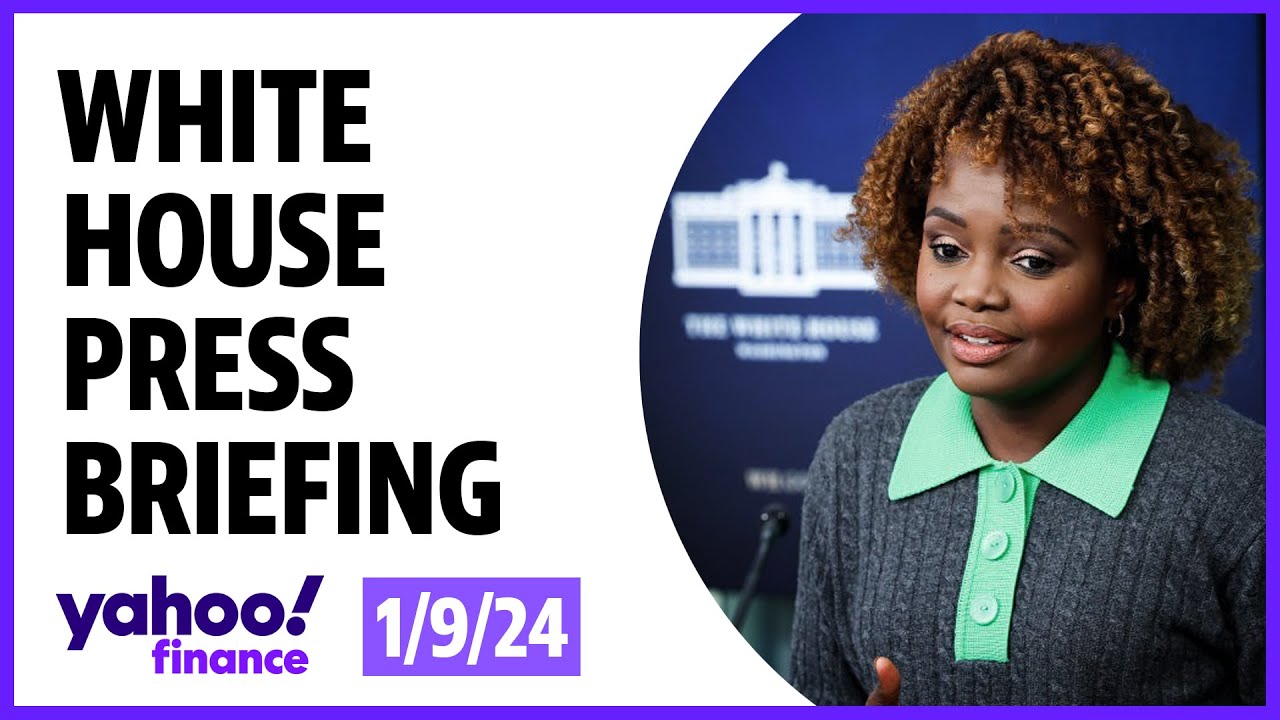 White House Press Secretary Karine Jean-Pierre holds briefing
