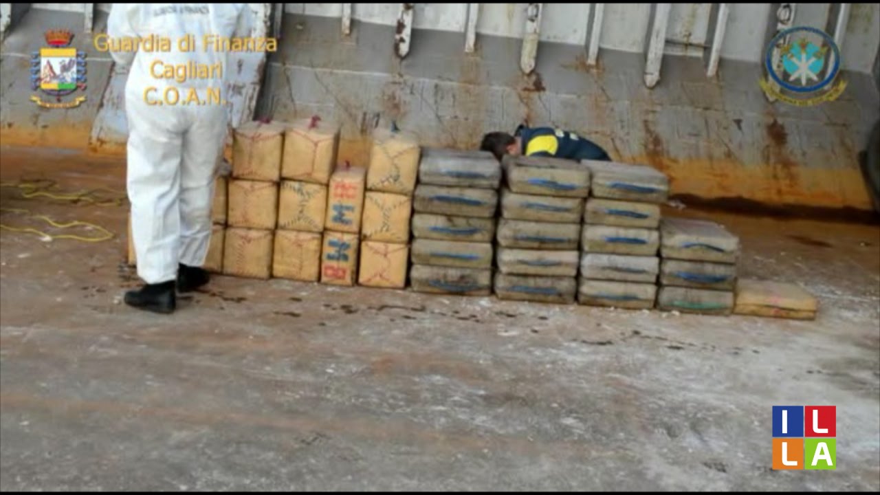 Jupiter, 20 tonnellate di hashish a bordo. Il video della Guardia di Finanza di Cagliari