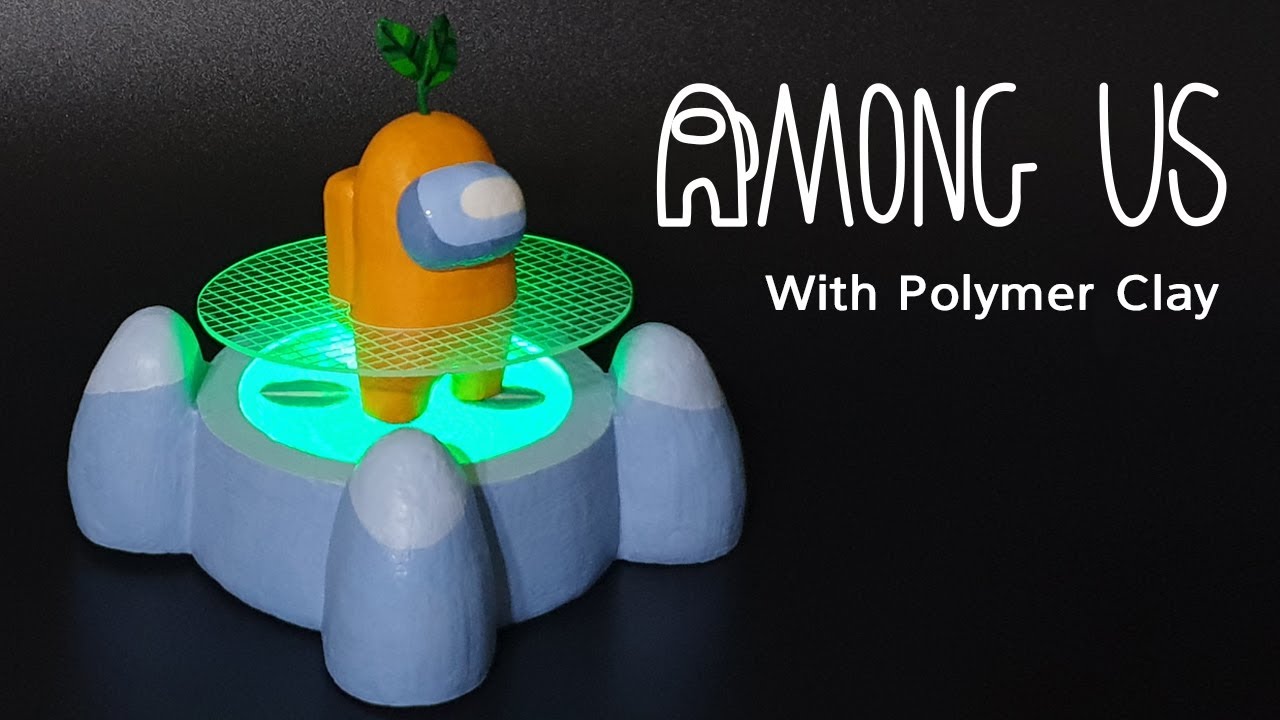 Making Among Us With polymer Clay/어몽어스 만들기
