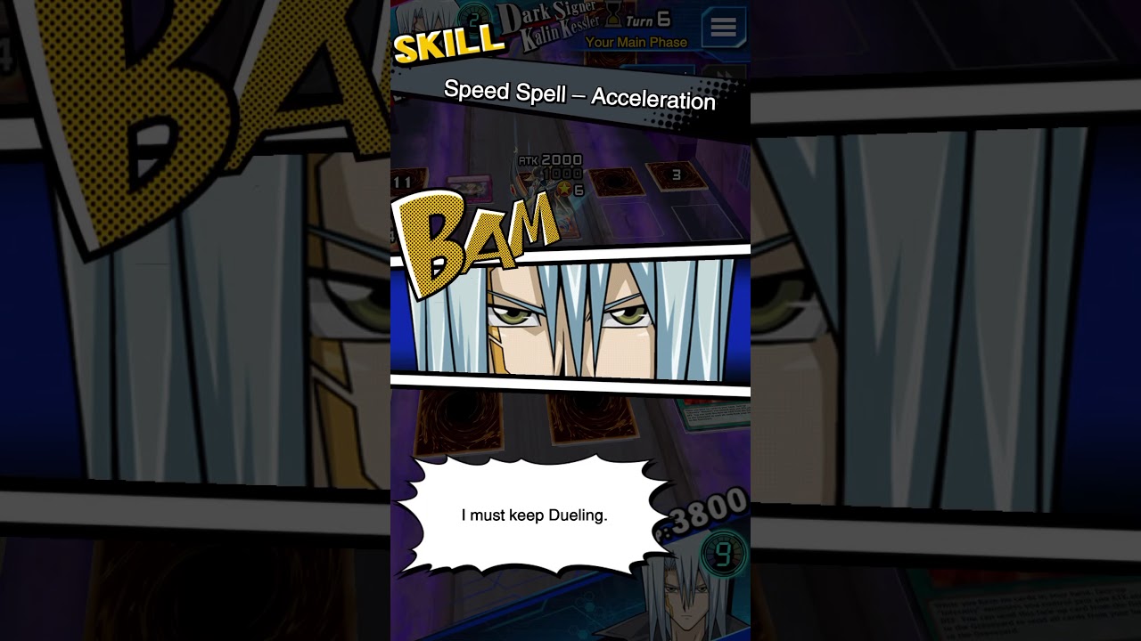 Yugioh Duel Links: Kalin Kessler against his dark signer self
