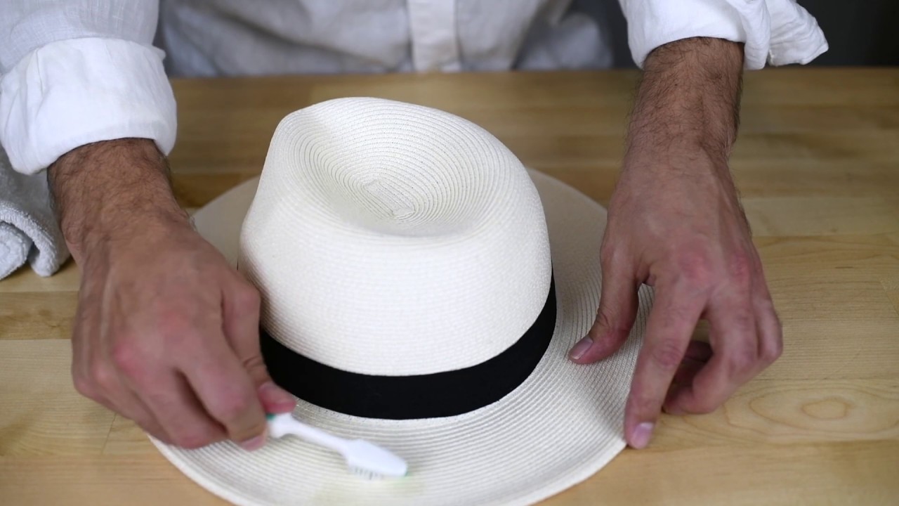 How to clean your hat