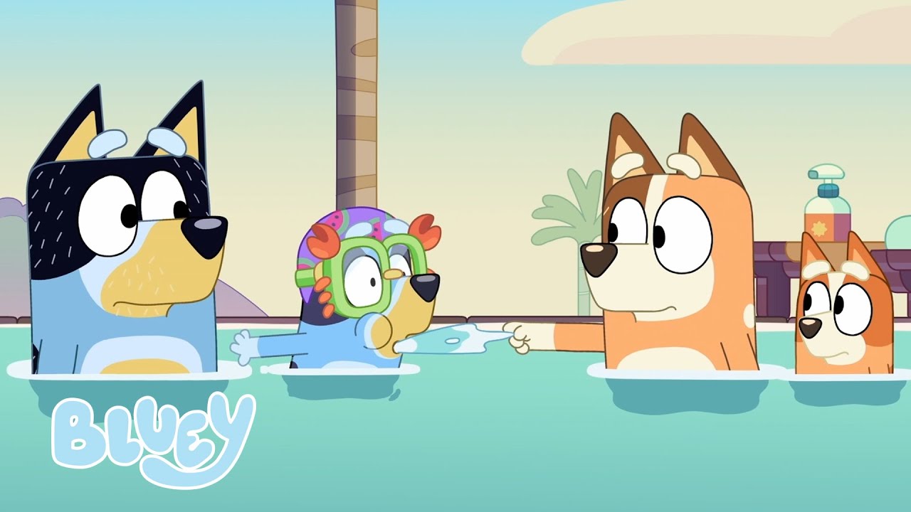 Time for a Family Trip with Bluey! 🤿 💙 | Bluey