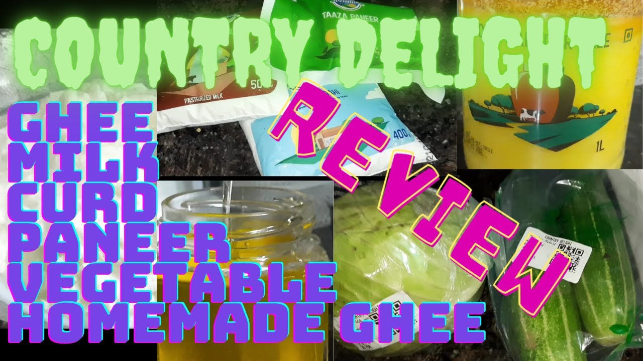 Country Delight Review |Country Delight milk review after 15 days use | paneer Desi ghee curd bread