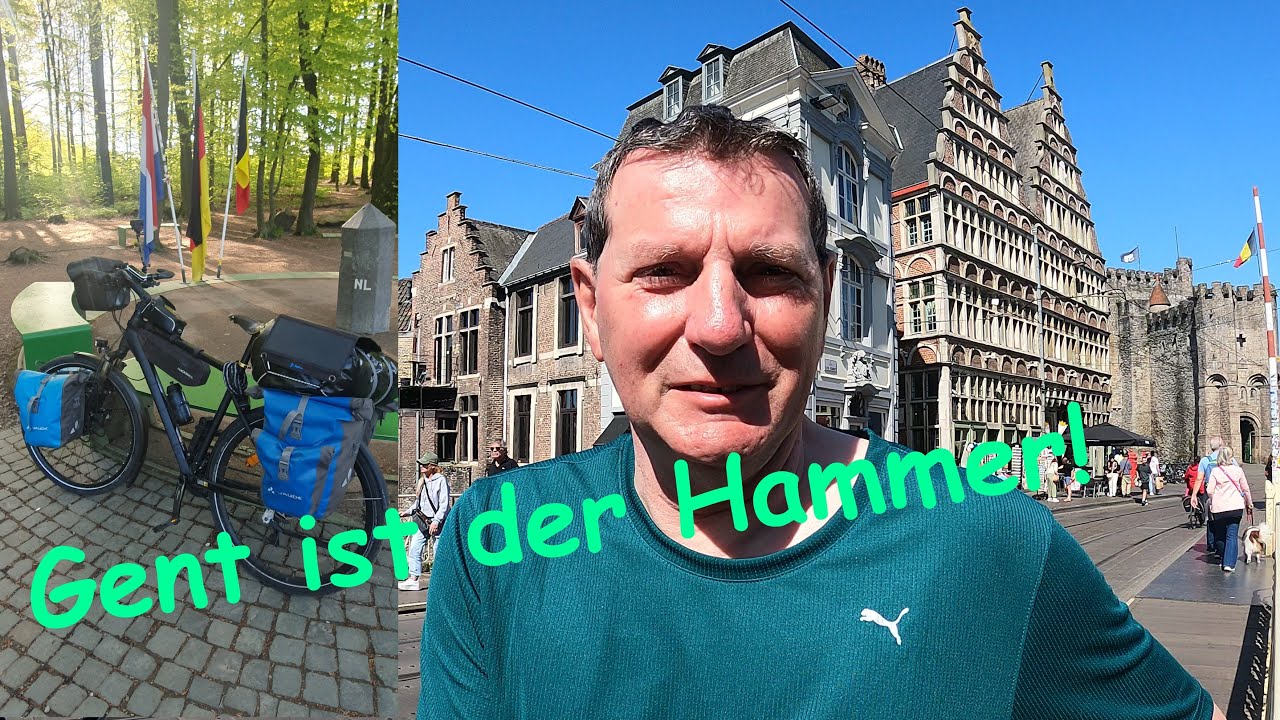 Radreise durch Belgien und die Niederlande / Teil 3 Von Aalst nach Brügge