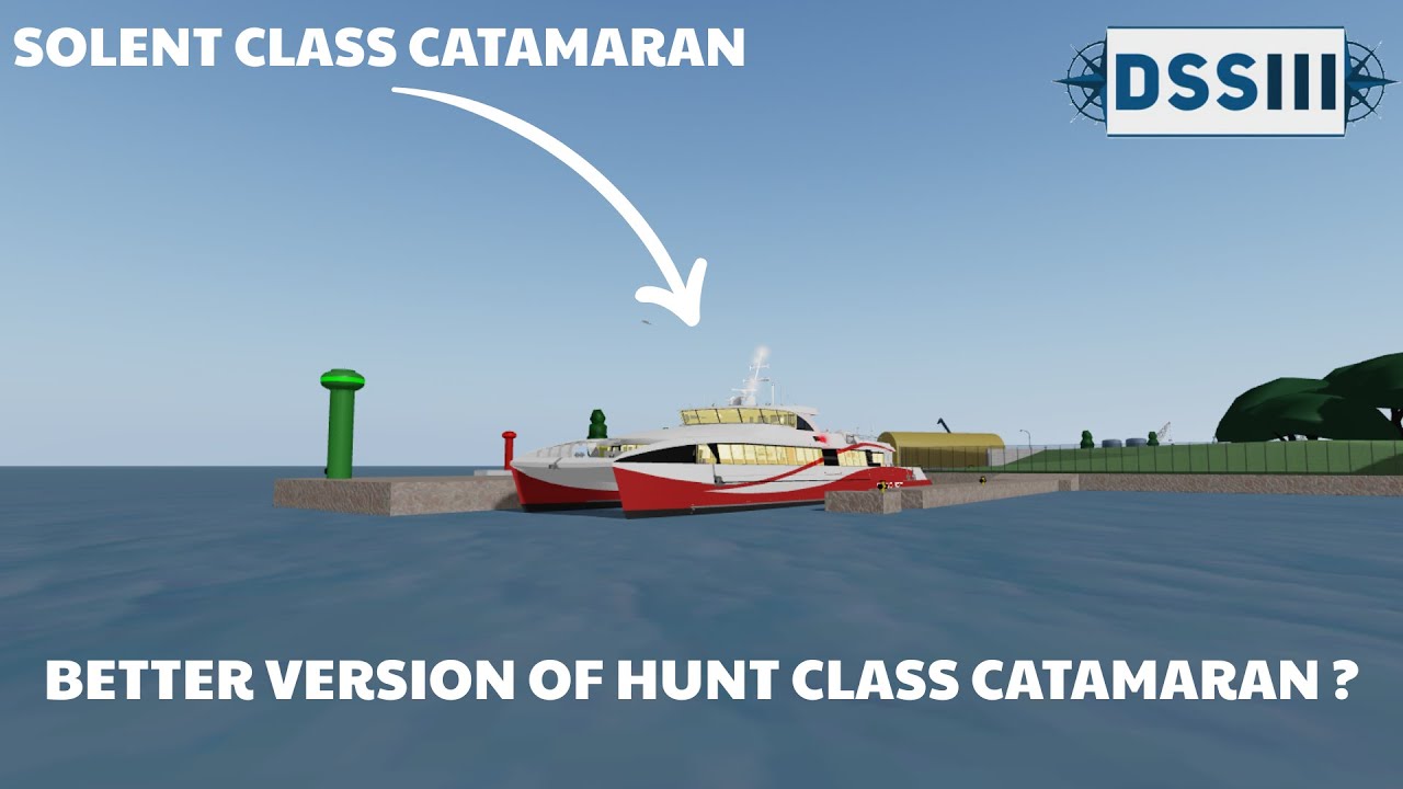 Every Best Charter Point Route For Solent Class Catamaran In U48 | Roblox Dynamic Ship Simulator 3 |