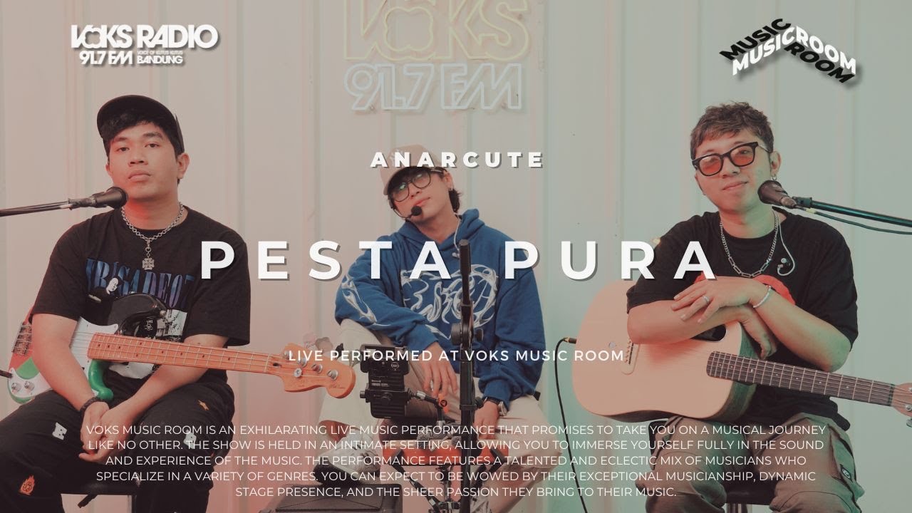 Anarcute - Pesta Pura | Live at Voks Music Room
