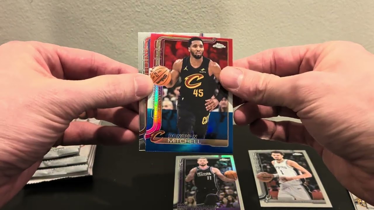 More Topps Chrome NBA More big hits!  Numbered and MVP Buy Back Potential!