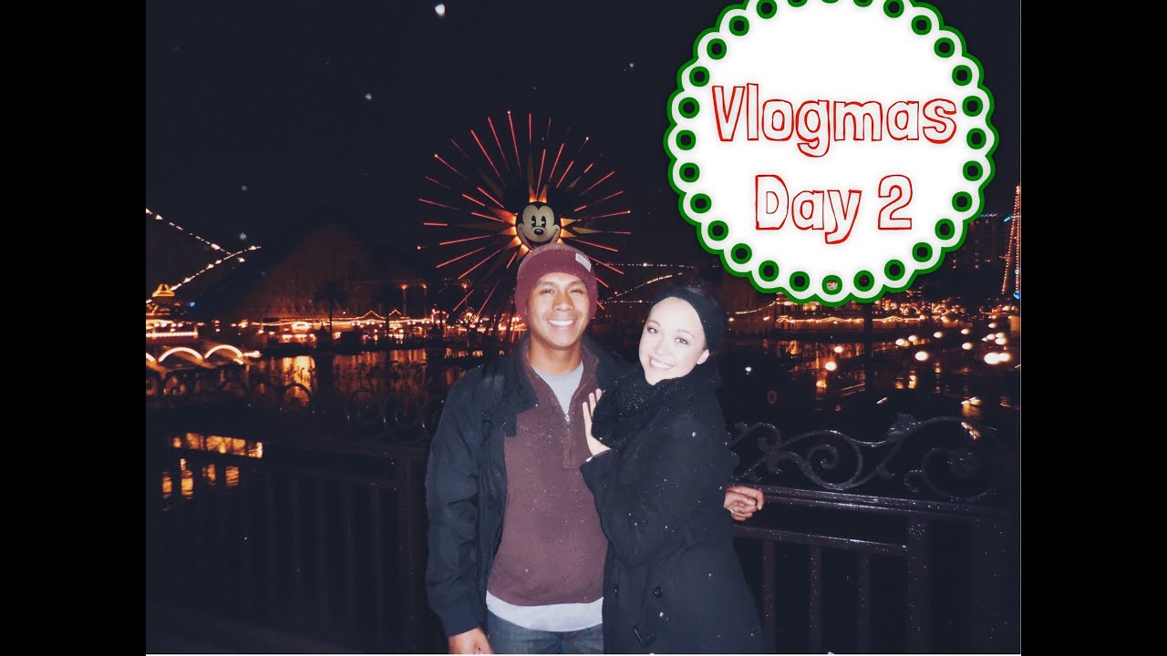 Vlogmas 2014 Day #2: It's Raining At Disneyland