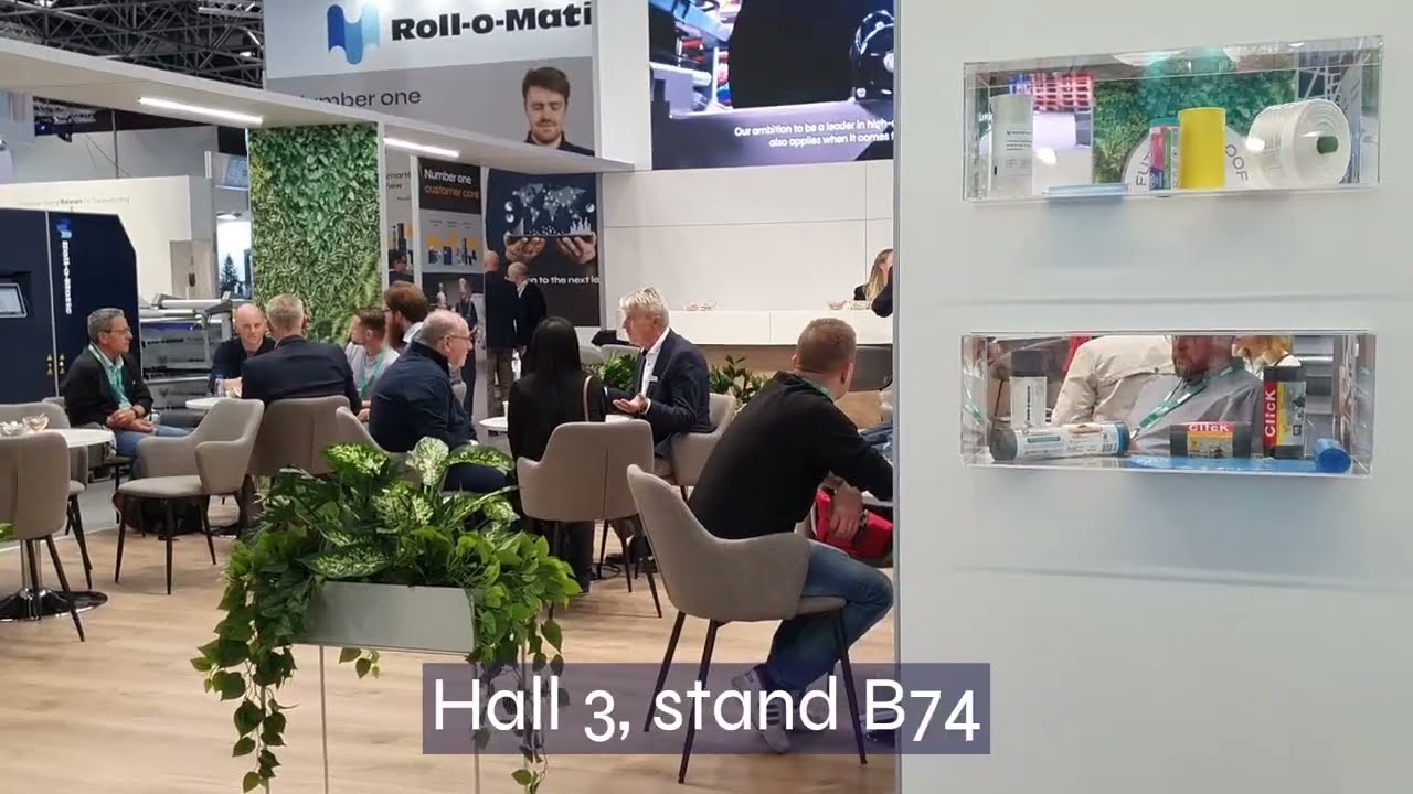 Roll-o-Matic's stand at K 2025 - Hall 3, stand B74