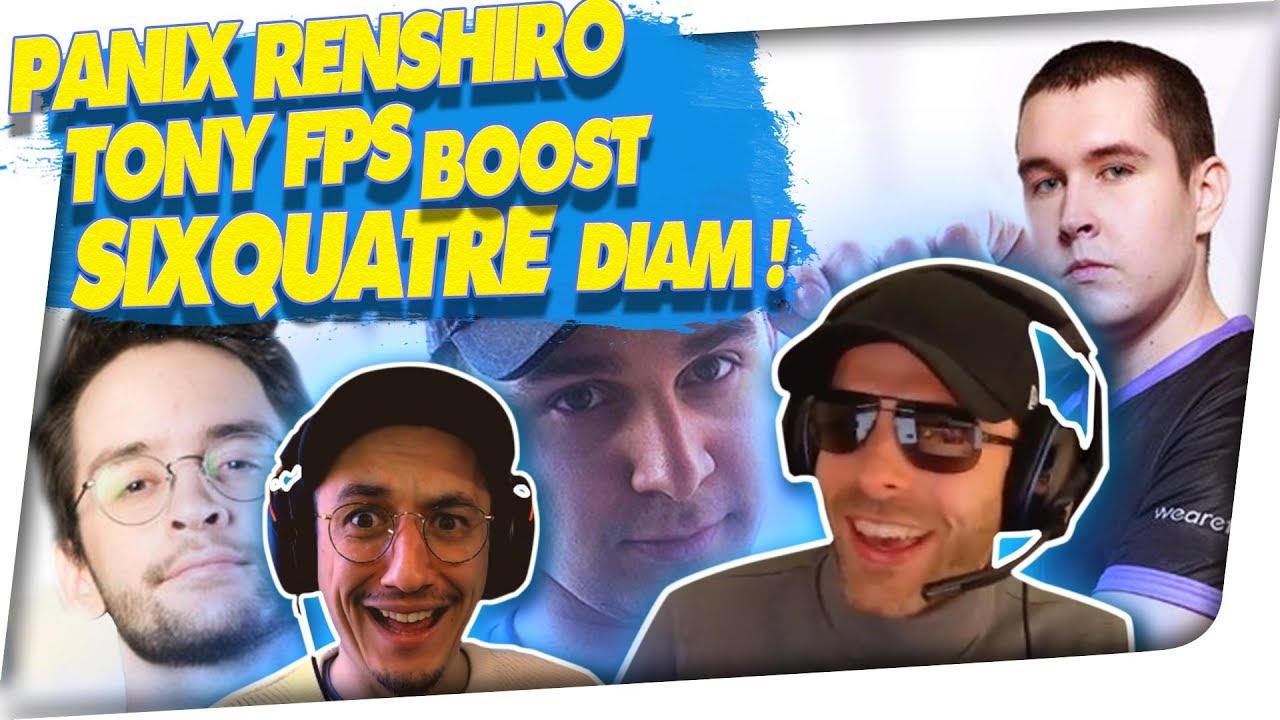 PANIX, RENSHIRO & TONYFPS boost SIXQUATRE DIAMANT ! 🎓 RAINBOW SIX SIEGE