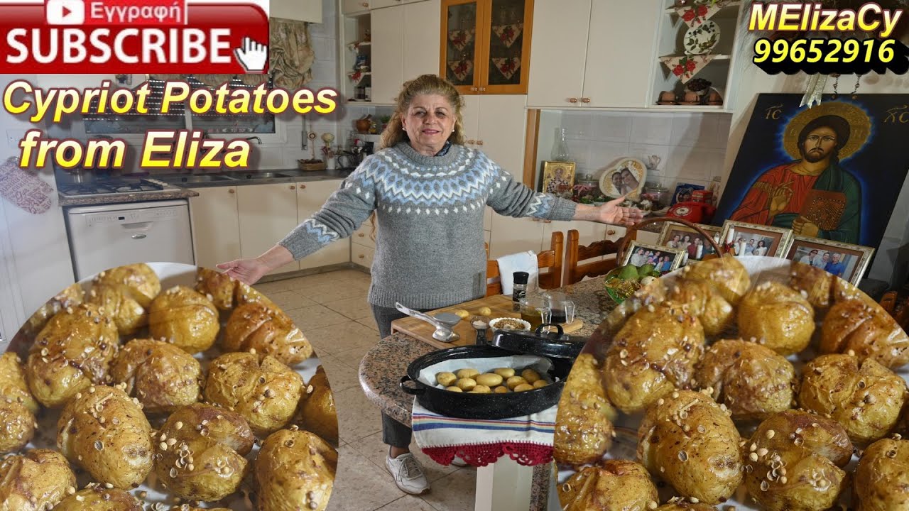 Треснутый картофель Элизы в духовке #MEchatzimike