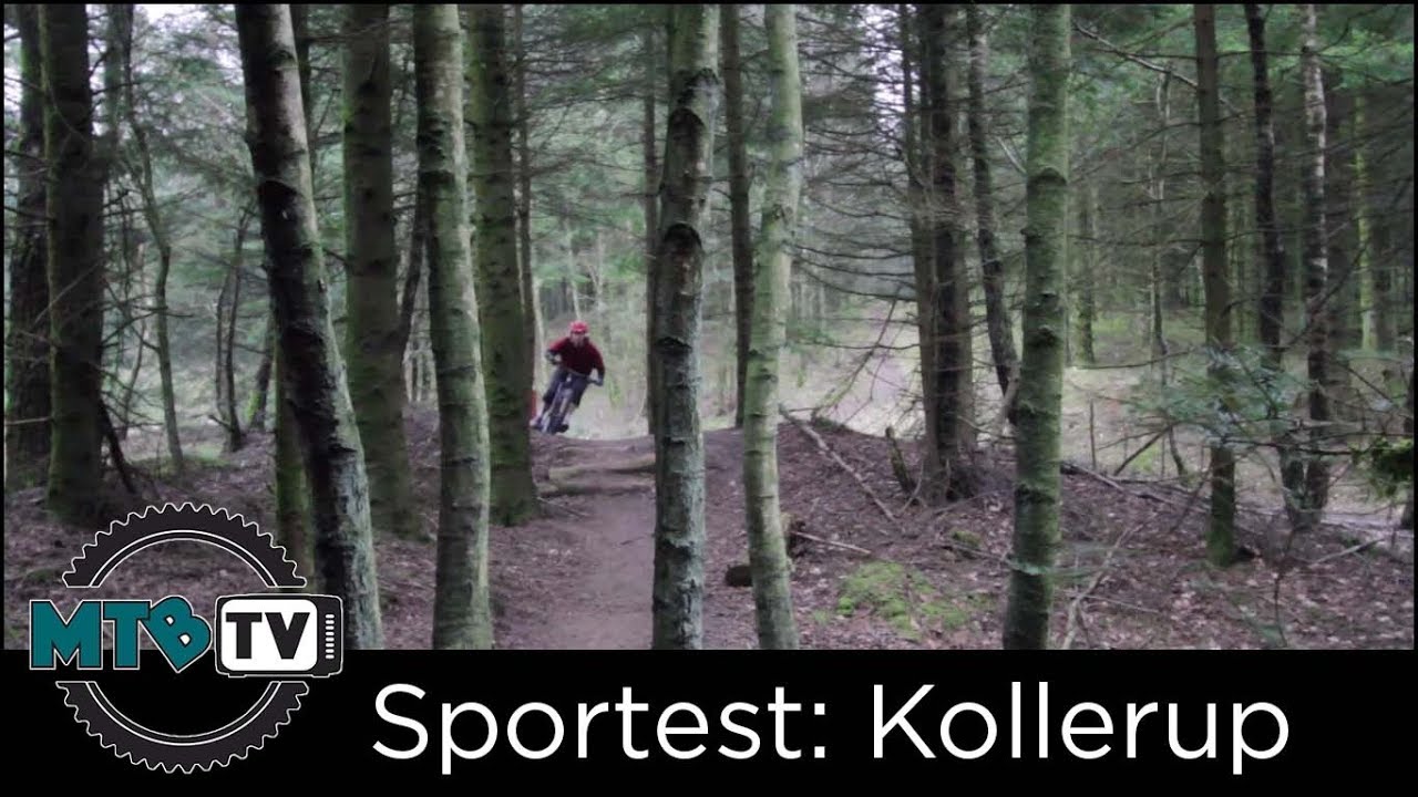 Sportest af mountainbike sporet i Kollerup