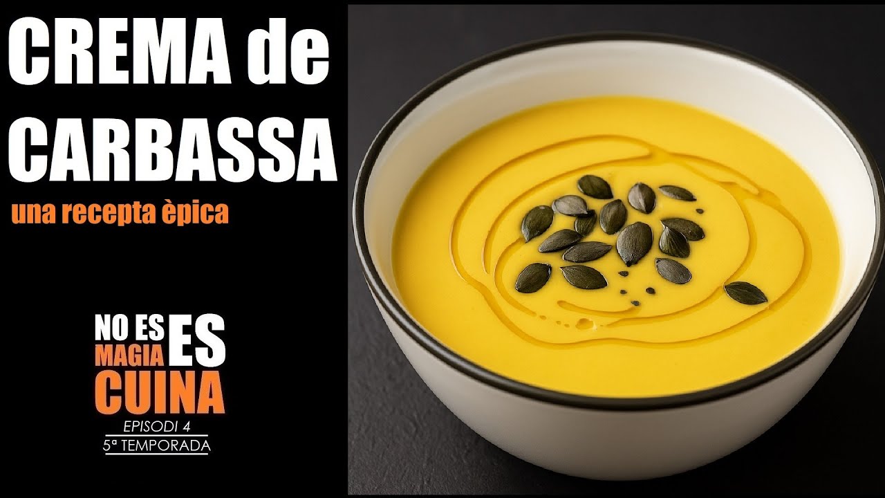 CREMA DE CARBASSA, penso que no es pot fer millor