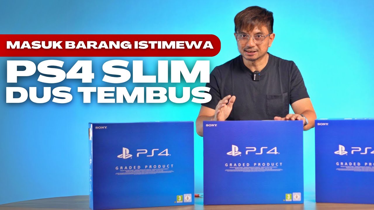 PS4 SLIM GRADED PRODUCT DUS TEMBUS