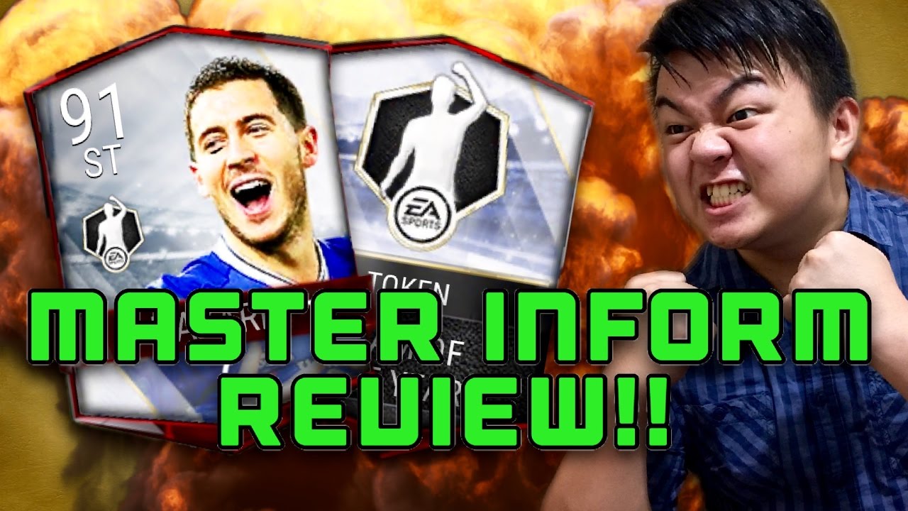 90 RATED MASTER INFORM ST HAZARD REVIEW!! MY NEW BEST STRIKER?? FIFA MOBILE IOS / ANDROID