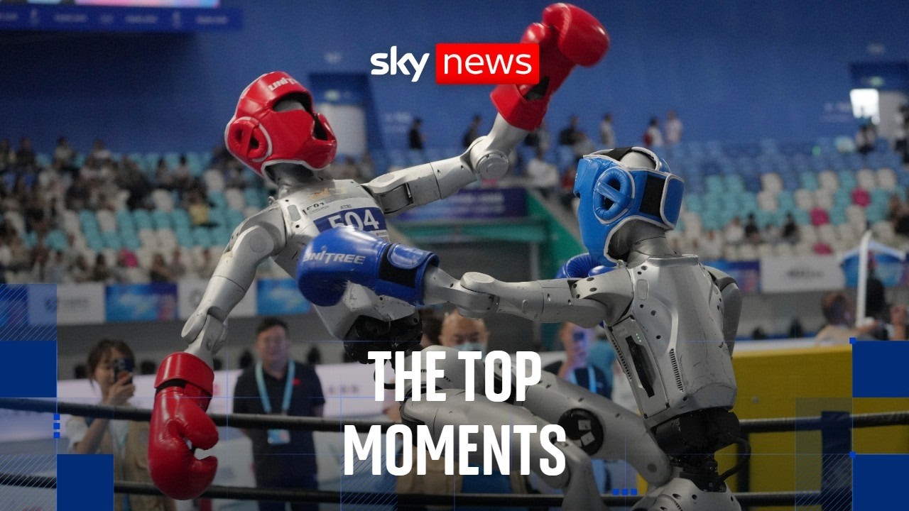 Top moments from Beijing's Humanoid Robot Games