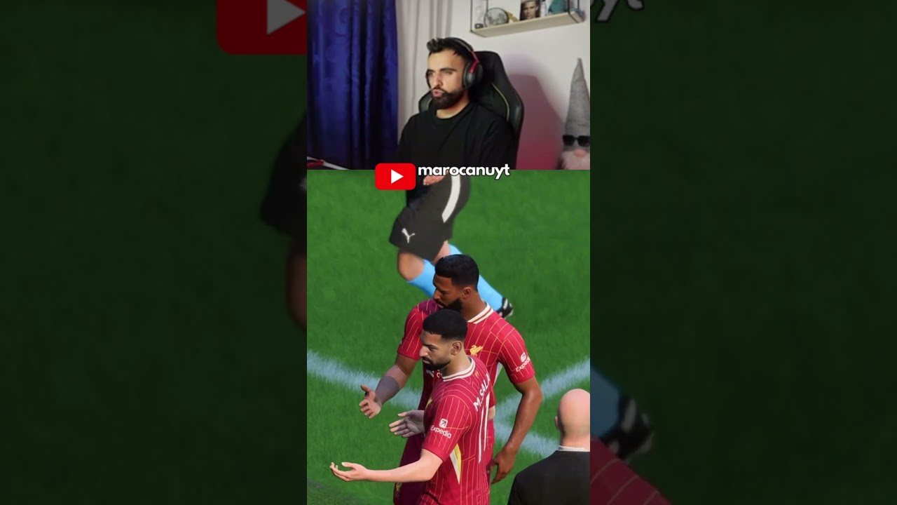 AM LUAT RED CARD IN PREMIER LEAGUE!😡 #redcard #liverpool #carrermode #fc25 #premierleague