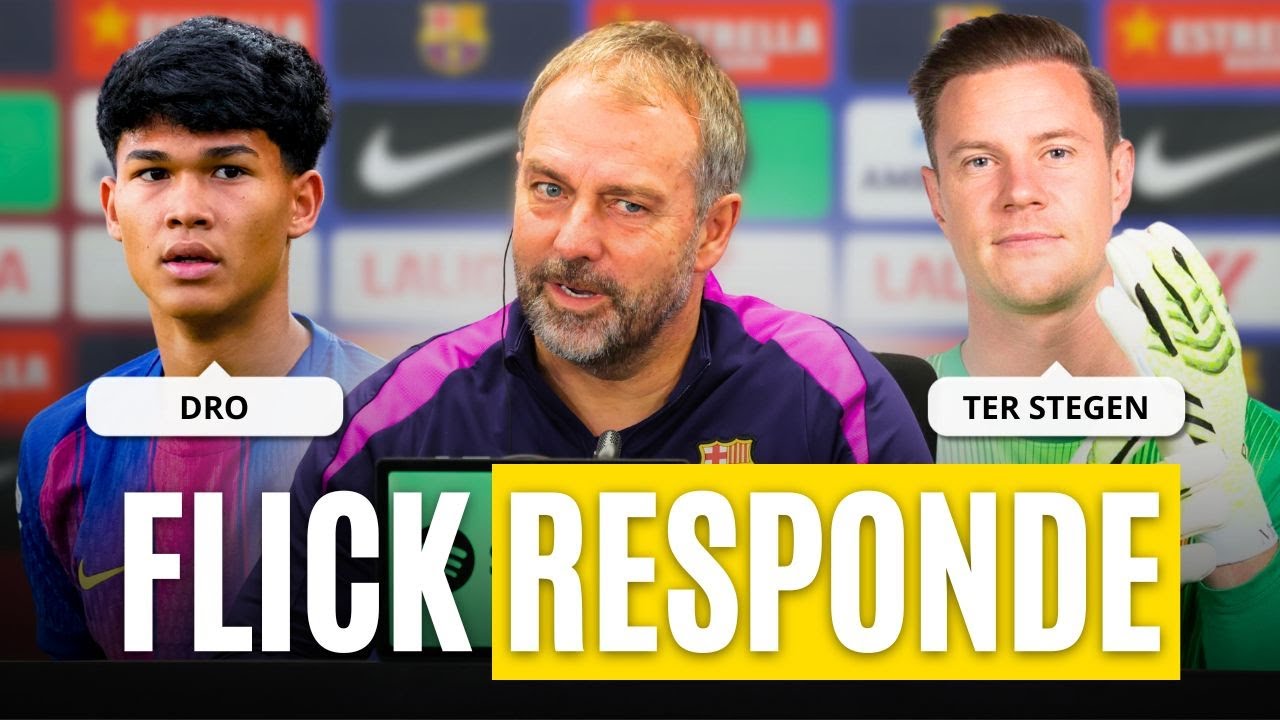 Rueda de prensa de HANSI FLICK | Mercado de FICHAJES, LA MASIA, REAL SOCIEDAD