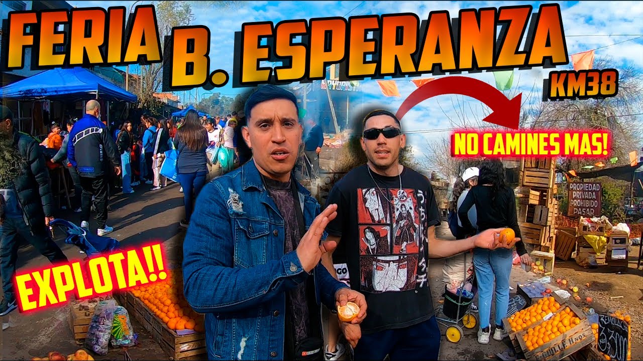 Feria Barrio ESPERANZA KM 38 La JOYITA de La MATANZA / VIRREY del PINO #argentina 