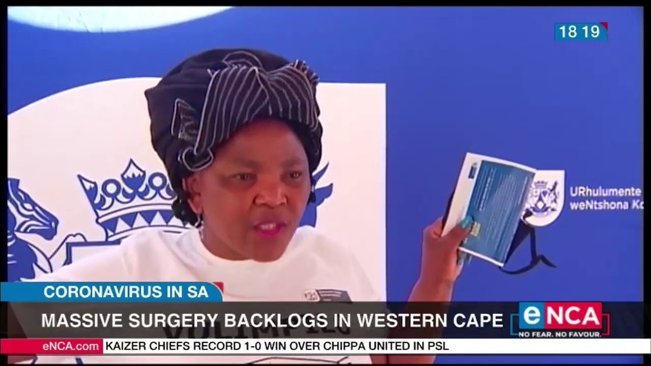 Massive surgery backlogs in Western Cape
