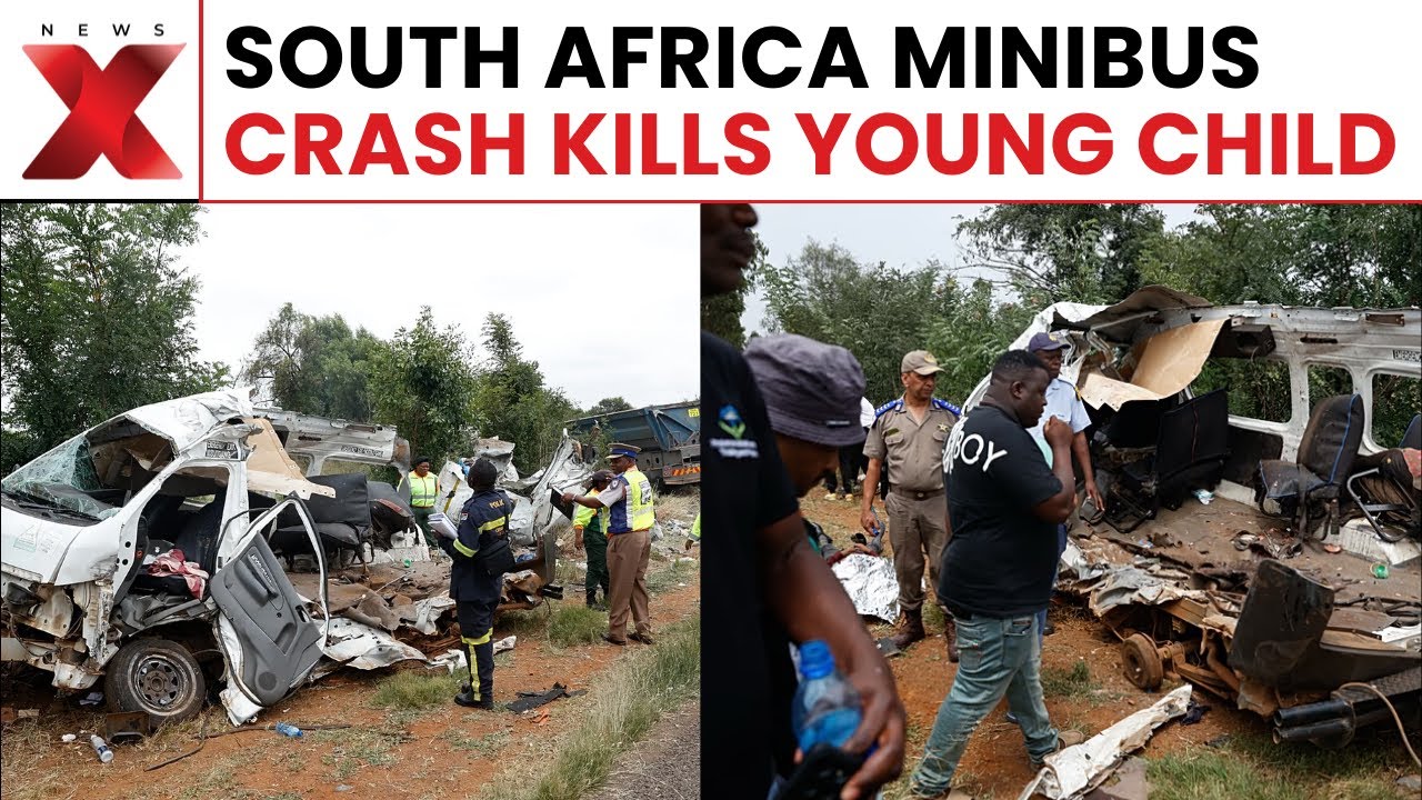 South Africa Minibus Crash: 13 School children Dead, Families Mourn, Rescue Underway | NewsX