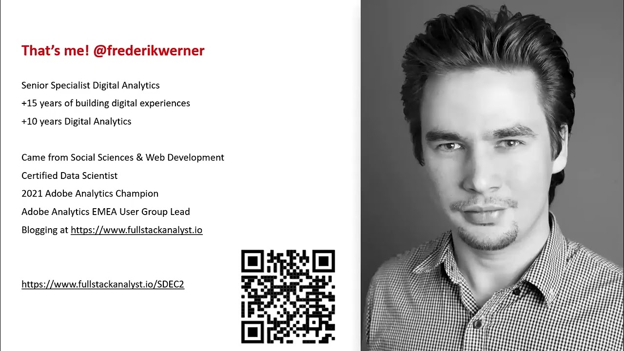 Adobe Analytics | AEP? CJA? OMG! — The Future of Adobe Analytics - Frederik Werner