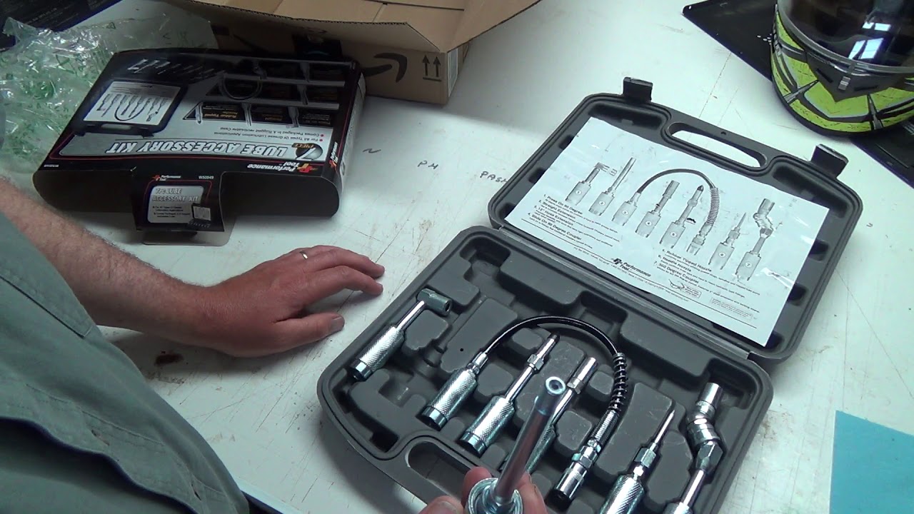 Special Lube package for the slingshot drive shaft