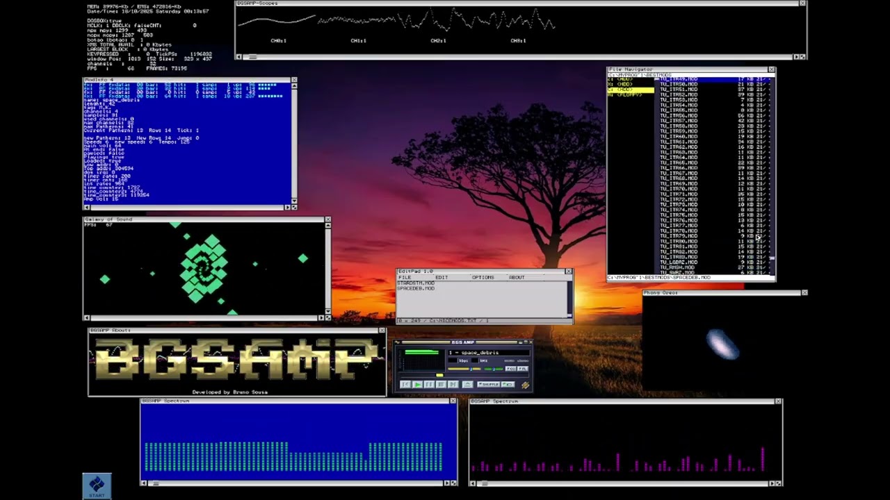 BGSAMP tracker
