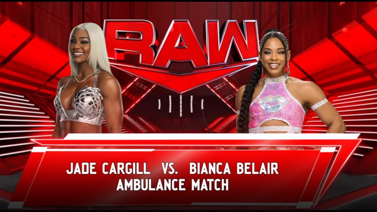 WWE 2K24 - Jade Cargill vs Bianca Belair - Ambulance Match (PS4 - 720p)