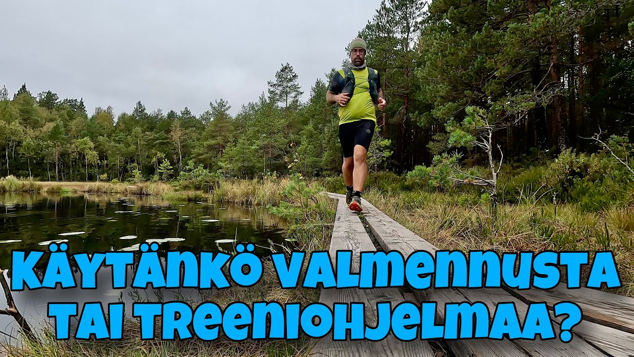 Polkujuoksua Sipoonkorvessa