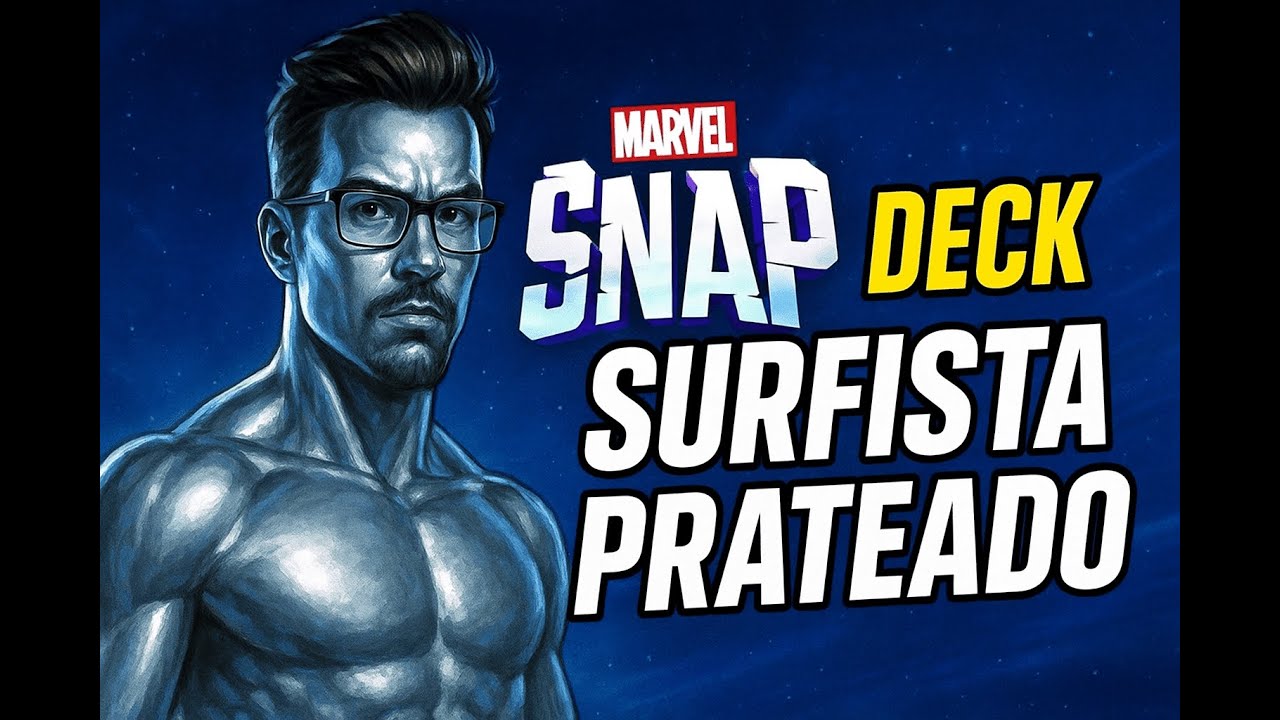 🔥 SURFISTA PRATEADO — O Melhor Deck de Buffs no Marvel Snap!