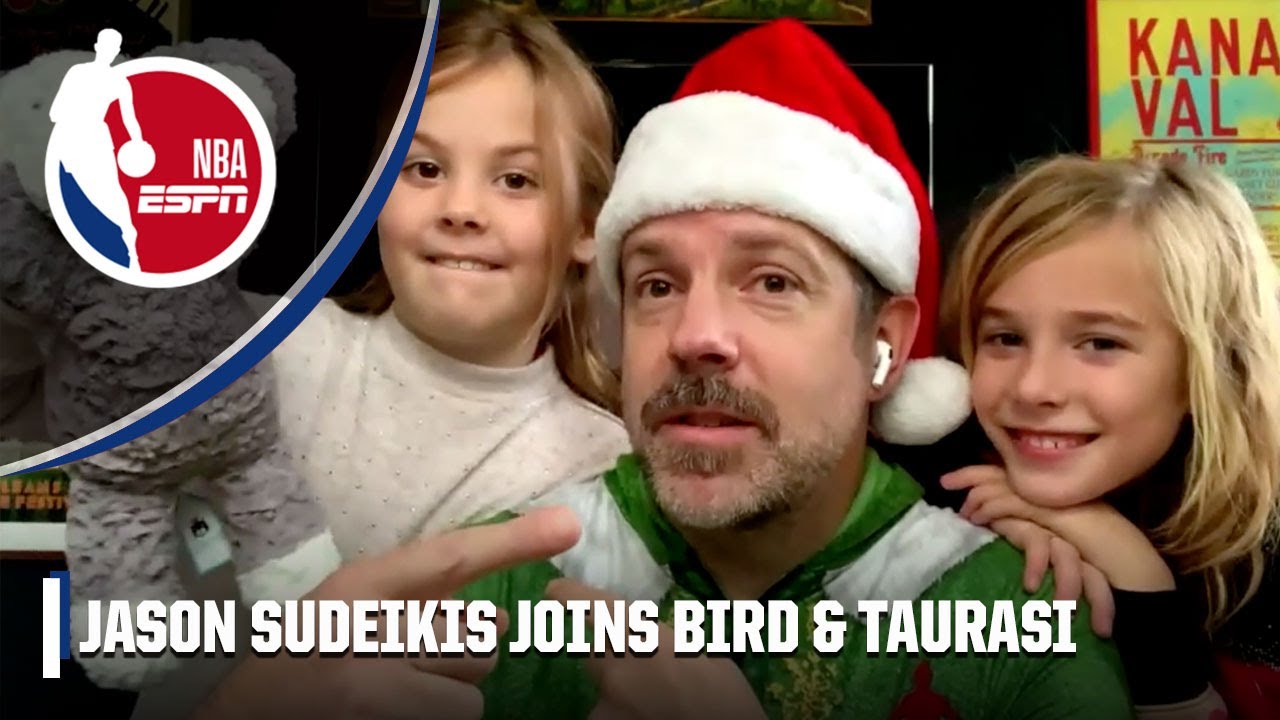 Jason Sudeikis reacts to his Celebrity Game highlights & a real-life Ted Lasso | Bird & Taurasi Show