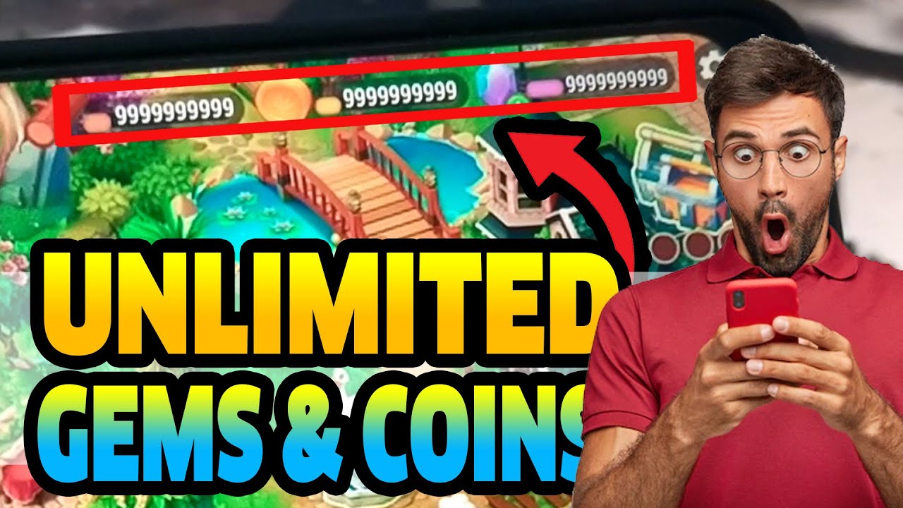 Merge Gardens Hack/MOD - How I Got UNLIMITED Gems & Coins in Merge Gardens (NEW)