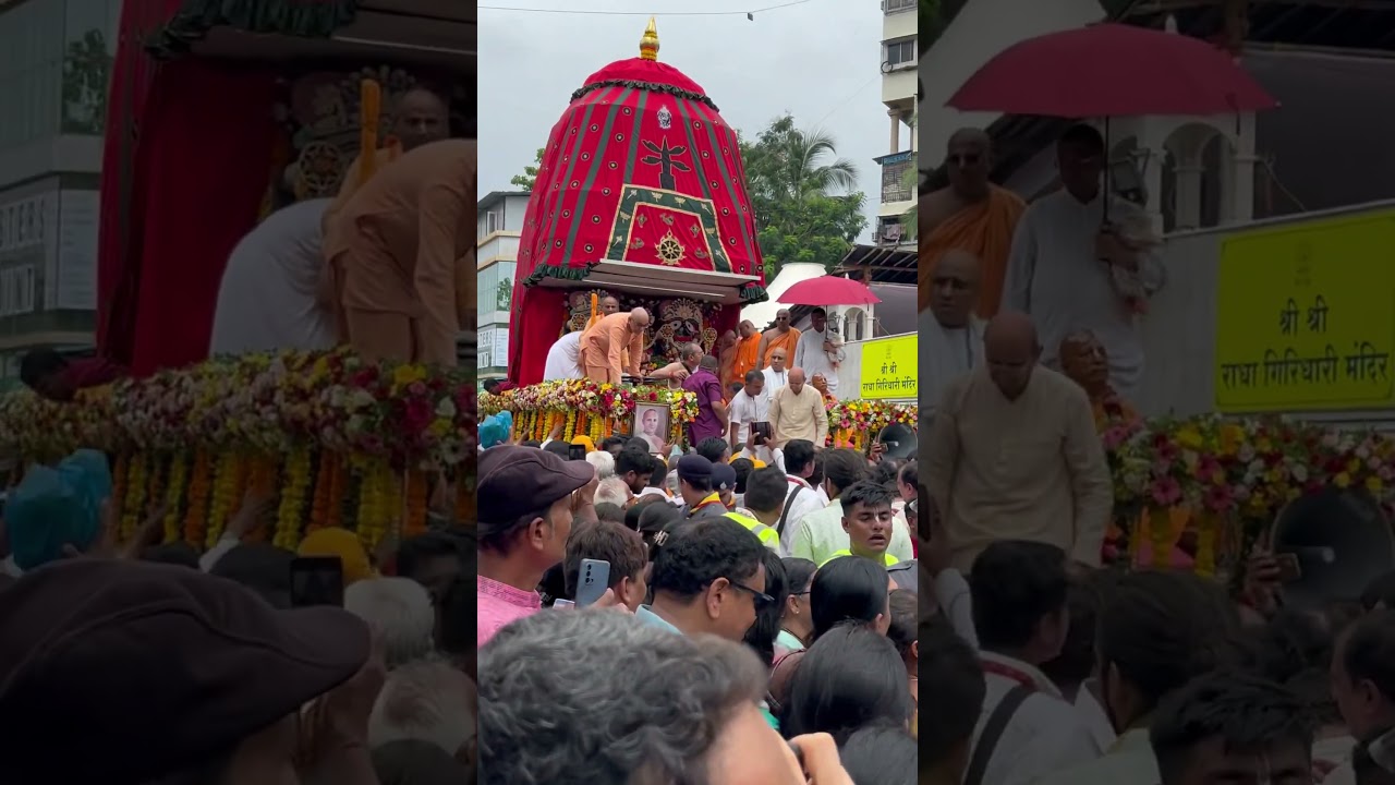Rath Yatra 2025 live Jagannath Dham #iskcon #jagannath #puri #live #rathyatra #purijagannadh