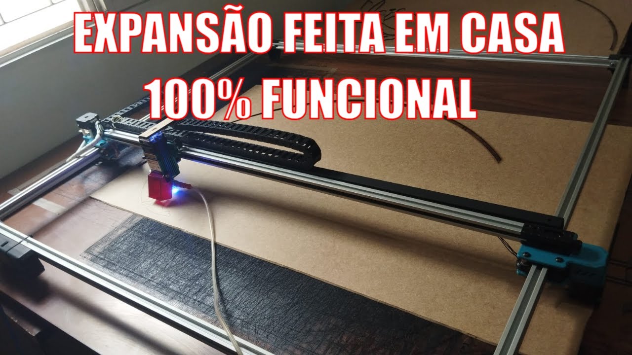 Como expandir sua gravadora laser em casa/LASER BRASIL LIVRE/Gravadora laser