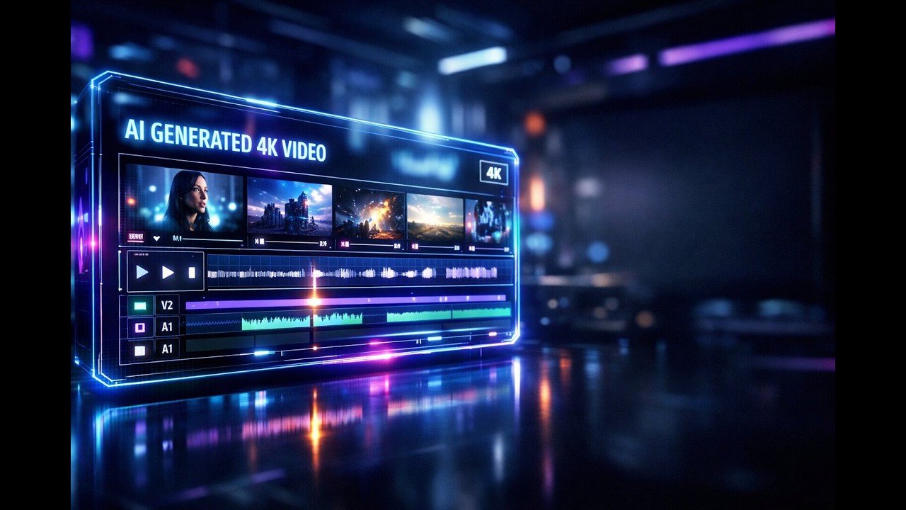 Создавайте ультрареалистичные 4K-видео с использованием ИИ для YouTube без редактирования в 2026 ...