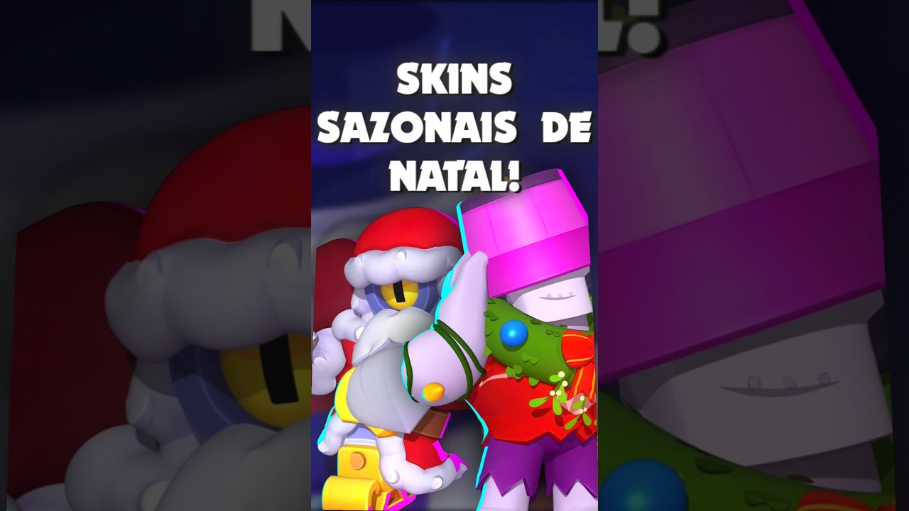 SKINS SAZONAIS DE NATAL QUE V&Atilde;O VOLTAR! ☃️ | #shortsvideo #shorts #brawlstars
