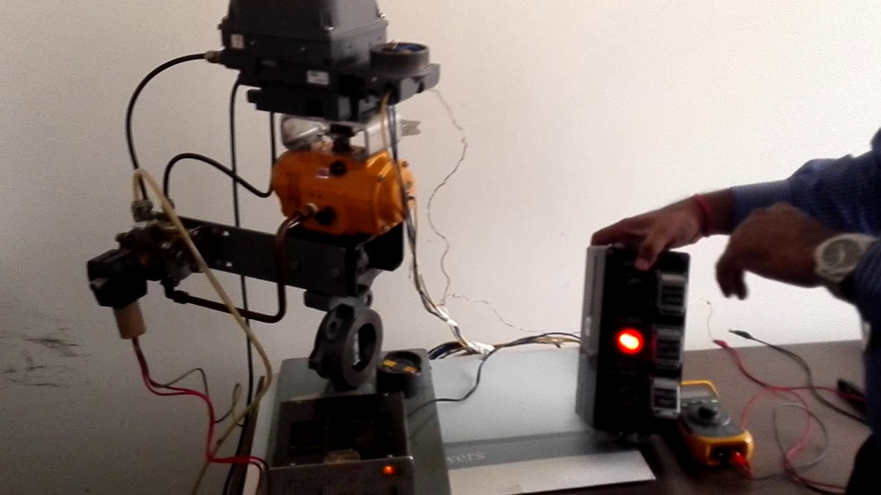 partial stroke demo on shutdown valve
